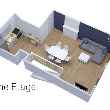 Le Double Pirou # 2 Appartements # Halte Auvergne Thiers Εξωτερικό φωτογραφία